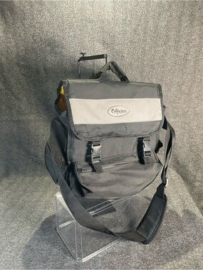 Caffeine Record Messenger Bag DJ Gig Case Vintage VTG Has Tear See Pics RARE